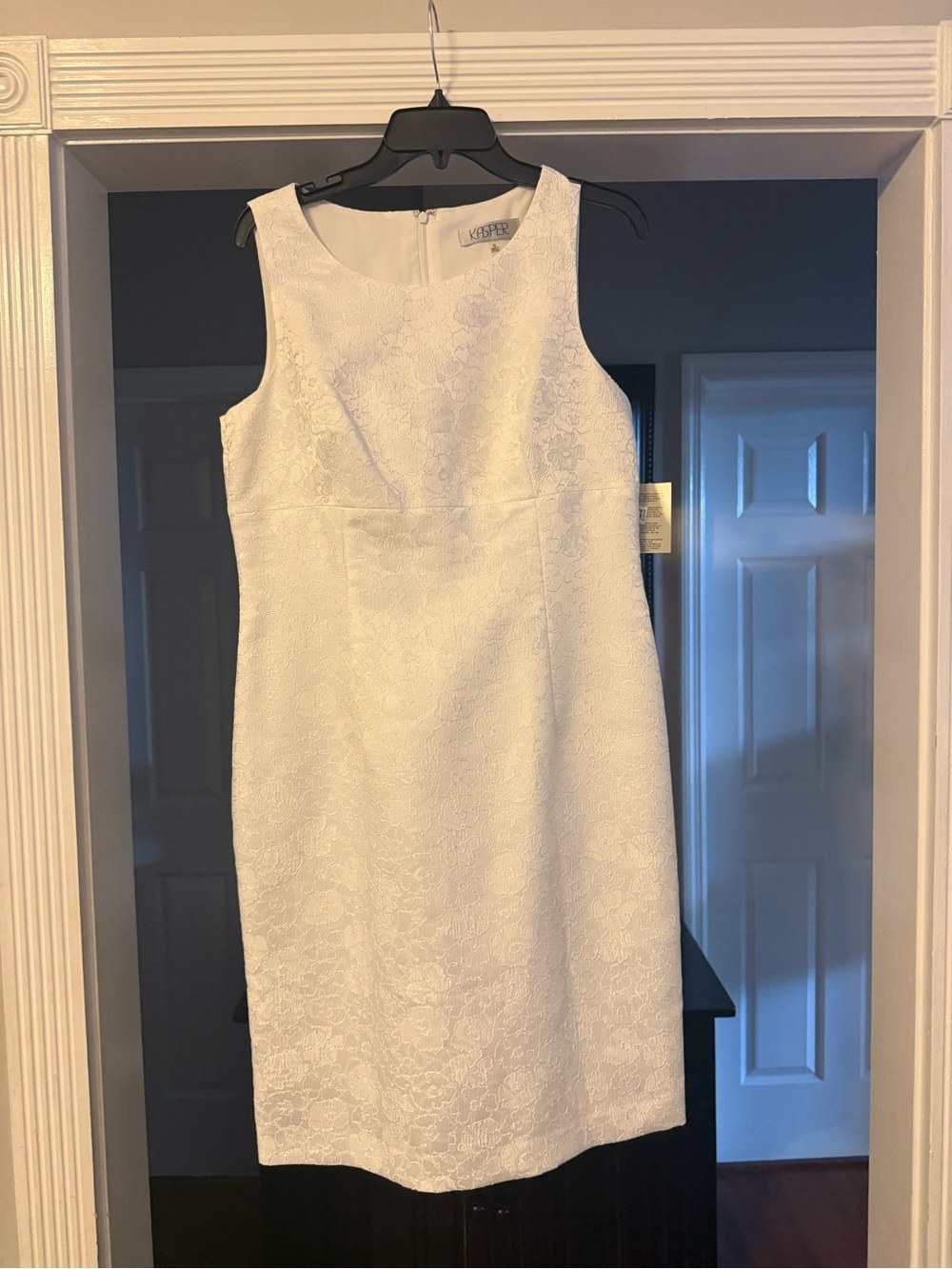 White Sleeveless Dress